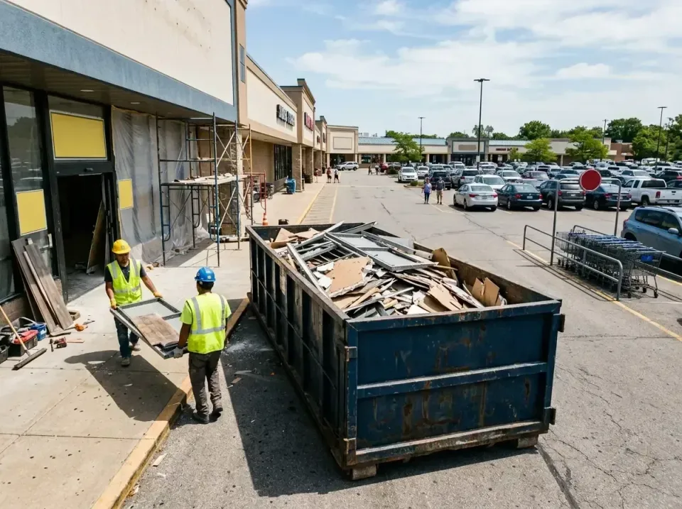 retail-store-renovation-debris-003 — frequently asked questions, Roll-off Dumpster Rentals in Antigo, WI